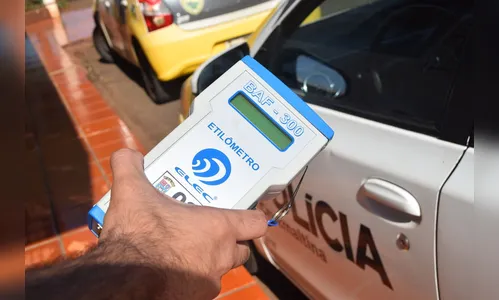 Motorista é preso por embriaguez ao volante em Borrazópolis