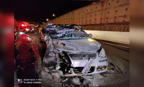 Motorista morre após acidente no Contorno Norte em Maringá