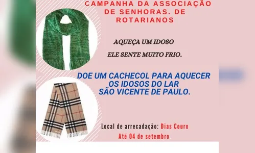 Senhoras de Rotarianos realizam campanha 