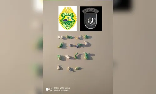 Jovem tenta engolir 15 pedras de crack para escapar da PM em Apucarana