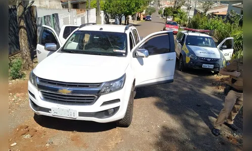 Camioneta roubada durante assalto em Apucarana é recuperada