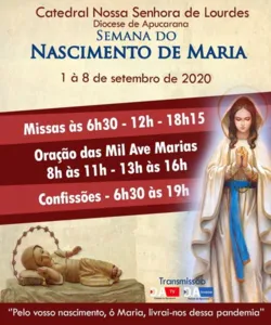 Bispo convida para a Semana do Nascimento de Maria