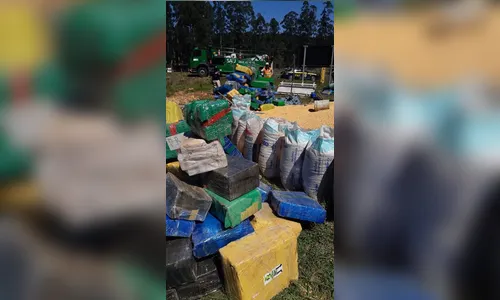 PRF apreende 10 toneladas de maconha na BR-277