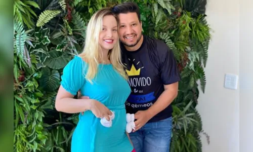 Cantor Cleber, da dupla com Cauan, anuncia que será pai de gêmeos