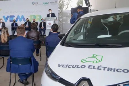 Governo recebe carros elétricos para utilização na frota pública