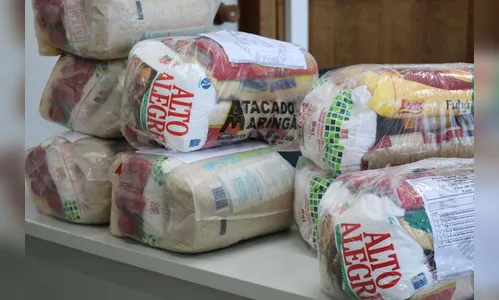 Governo repassa 29 mil toneladas de alimentos da merenda