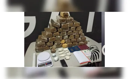 GM de Arapongas apreende mais de 30 Kg de maconha