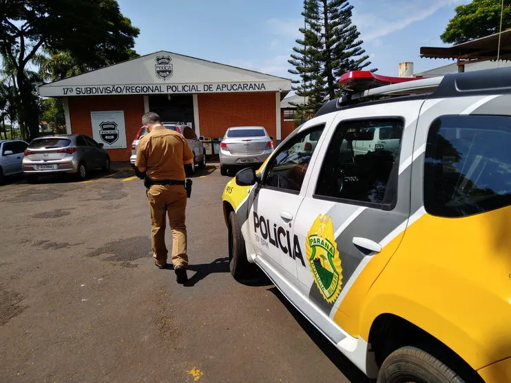 PM de Apucarana cumpre mandado de prisão