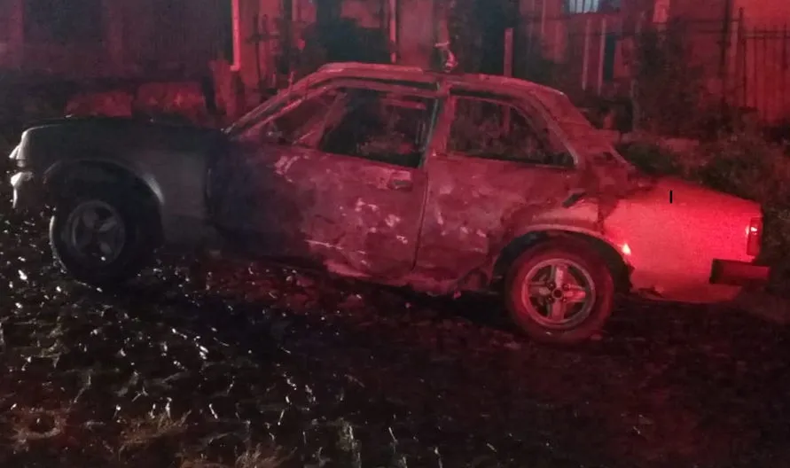 Chevette teria sido incendiado de propósito em Apucarana