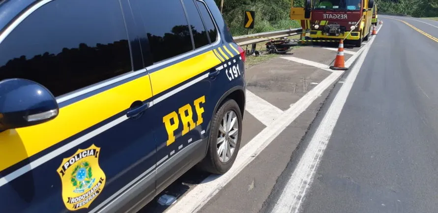 PRF atende grave acidente em Ortigueira