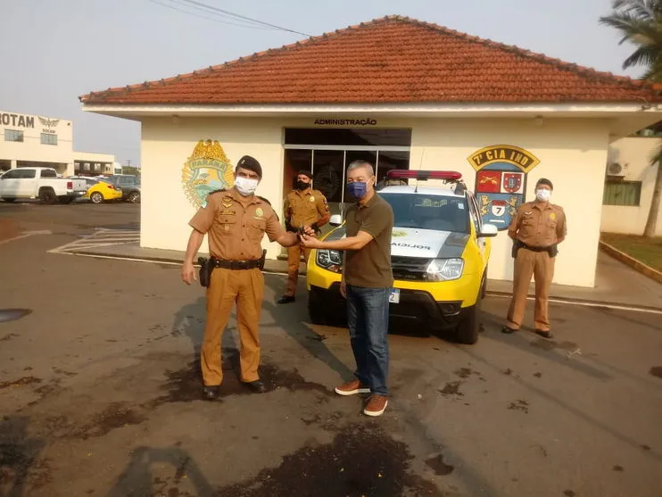 Polícia Militar de Arapongas recebe nova viatura