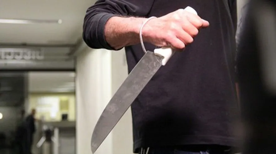 Homem ataca esposa com faca de açougueiro em Cambira