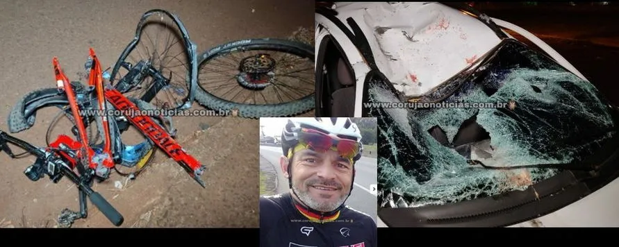 Ciclista morre atropelado em Paiçandu