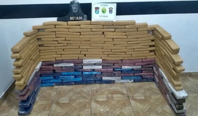 Seis pessoas são presas com 150 kg de maconha em Cândido de Abreu