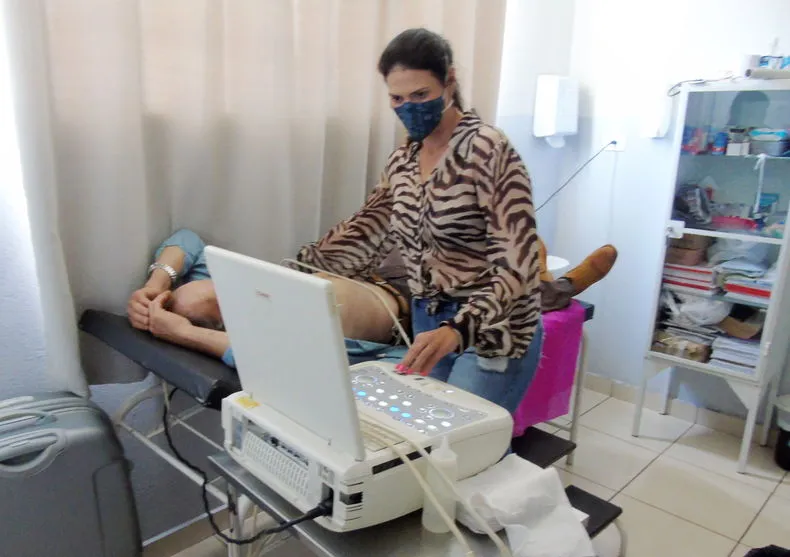 Sabáudia inicia atendimento com exame de ultrassom