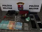 ROTAM apreende arma, munições e drogas em mais uma ação contra o tráfico na região