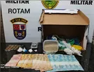 Adolescente de 17 anos é apreendido suspeito de tráfico de drogas, em Ivaiporã