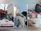 Mulher de Faxinal dá à luz a um menino dentro da ambulância do Samu