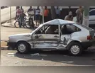 Mulher fica ferida em acidente na Avenida Castelo Branco, em Ivaiporã