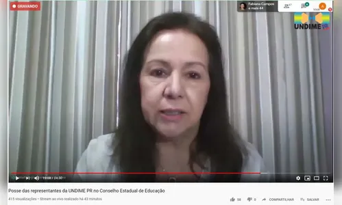 Secretária Marli Fernandes toma posse no Conselho Estadual de Educação