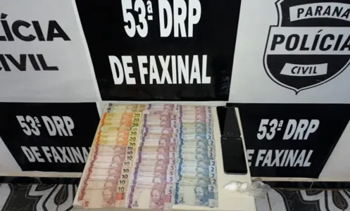 Duas pessoas envolvidas no "disk drogas" são presas em Faxinal