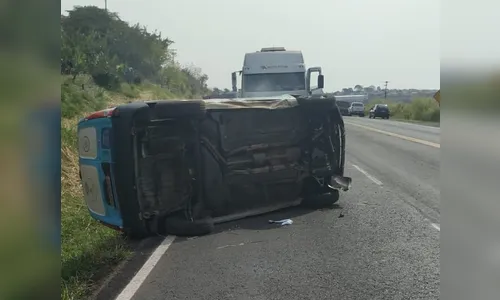 Capotamento é registrado entre Jandaia do Sul e Cambira