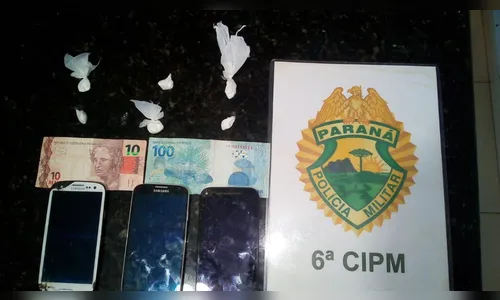 ROTAM apreende drogas e suspeito de tráfico no Jardim Iporã