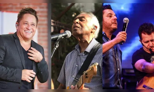 'Lives' do fim de semana têm Leonardo, Elza Soares e Gilberto Gil