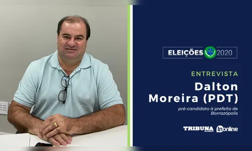 Dalton Moreira (PDT), pré-candidato à prefeitura de Borrazópolis