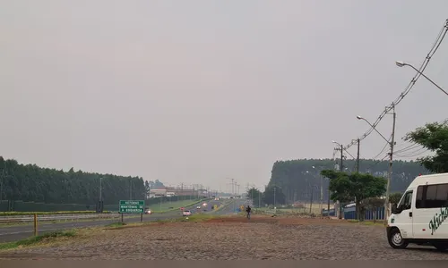 Fumaça das queimadas do Pantanal chega à região