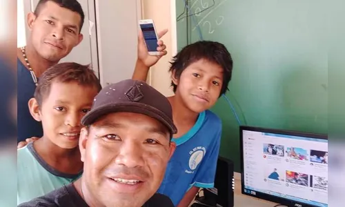 Dentro de aldeias, escolas indígenas recebem internet