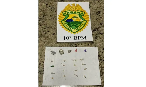 Adolescente de 17 anos é apreendido e homem preso por tráfico em Apucarana