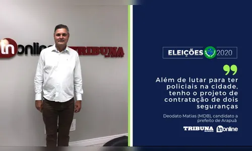 Paulo Francisco de Melo (PSL), pré-candidato à prefeito de Lidianópolis