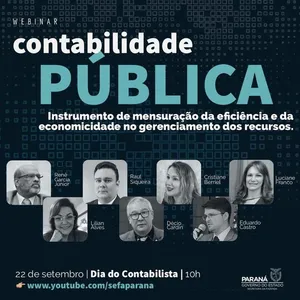 Webinar debate importância da contabilidade pública