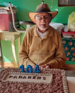 Olavo Rufino havia completado 104 anos em julho