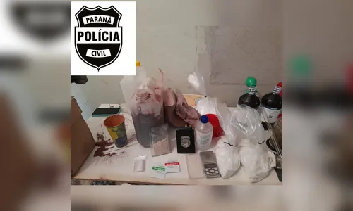 Polícia Civil de Apucarana fecha laboratório de drogas