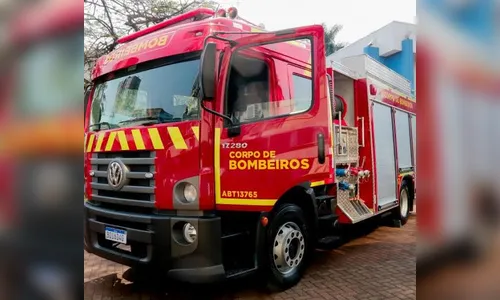 Bombeiros registram incêndio em vegetação em Jandaia