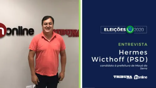 Hermes Wicthoff (PSD), candidato à prefeitura de Mauá da Serra