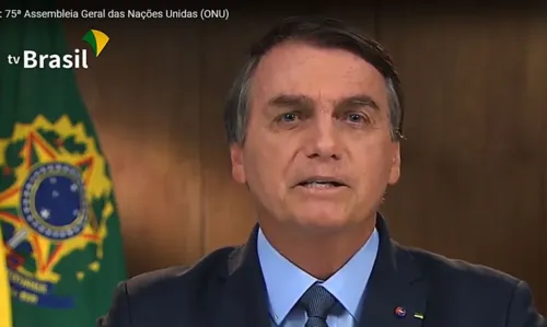 Em discurso na ONU, Bolsonaro diz que evitou "mal maior" na pandemia; assista