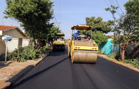 Prefeitura conclui recape e asfalto no Jardim Santiago e Núcleo Sabiá