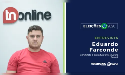 Eduardo Farconde, candidato a prefeitura de Mauá da Serra