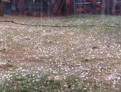 Registro de granizo em Borrazópolis