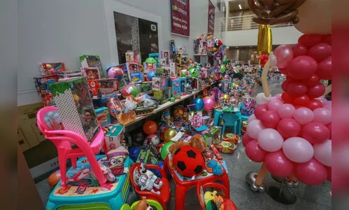 Arrecadação de brinquedos da Paraná Piá entra na última semana