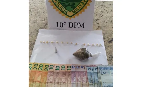 Homem alega que começou a vender drogas após perder o emprego em Apucarana