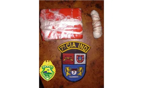 Drogas que seriam arremessadas na cadeia de Arapongas são apreendidas