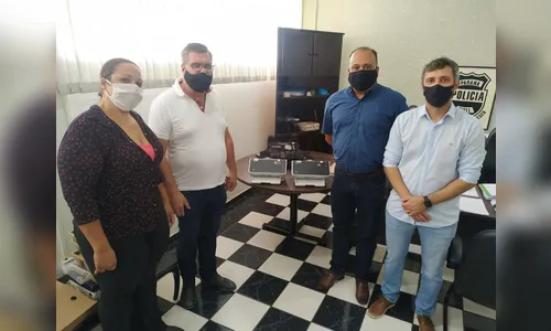Conselho de Segurança entrega scanners à Polícia Civil