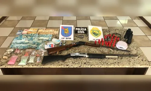 Operação 'Kratos': PM  de Apucarana apreende grande quantidade de drogas