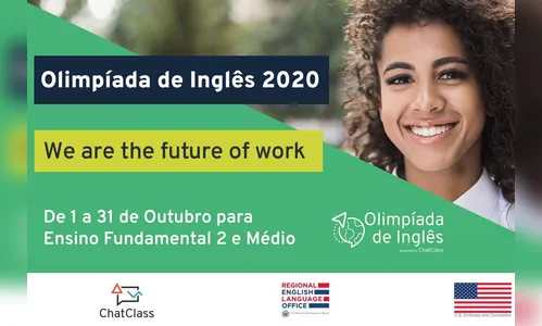 Alunos podem se inscrever na Olimpíada de Inglês