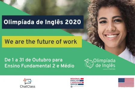 Alunos podem se inscrever na Olimpíada de Inglês