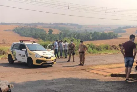 Jardim Alegre onde houve confronto com a PM 